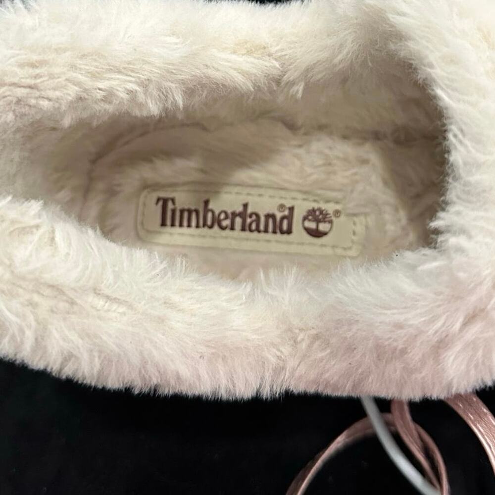 Timberland Womens‎ Skyla Bay 9 Brown Suede Faux Fur Slip On Moccasin Shoes - Picture 8 of 10